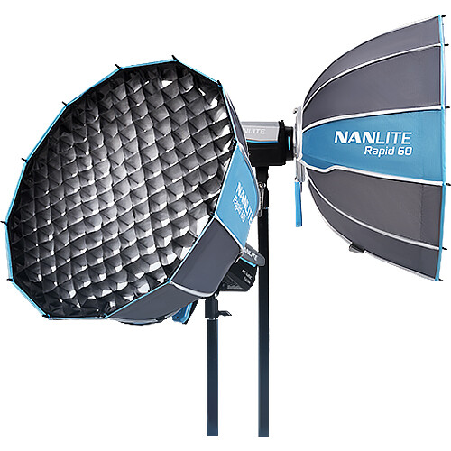 پارابولیک 60 سانتی متر نانلایت  Nanlite SB-FM-RP60 Rapid 60 FM Mount Softbox